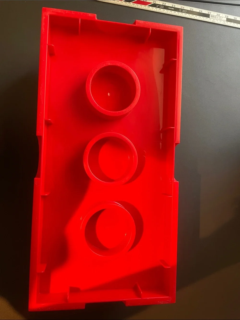 Lego Red 8-Stud Brick Storage Box